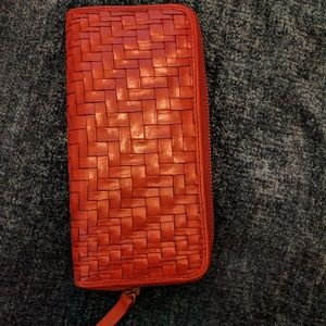 Cole Haan Cognac Geneveive Continental Wallet